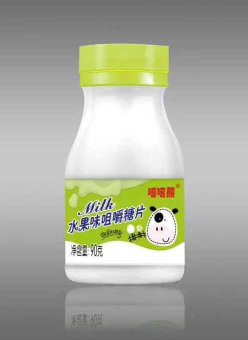 嘻嘻熊水果味咀嚼糖片90g