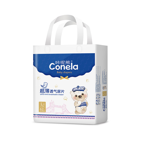 咔呢熊金裝超薄透氣紙尿片L62