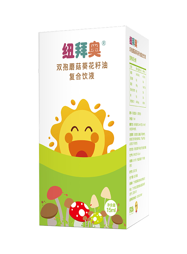 NuliBio紐拜奧維生素D(雙孢蘑菇葵花籽汁符合飲液)