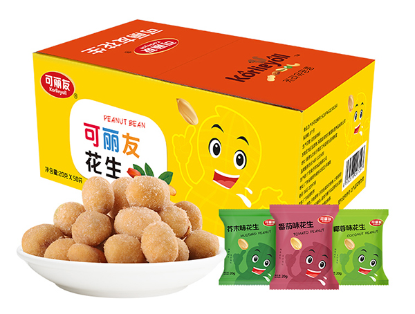 可麗友花生 芥末+番茄+椰蓉