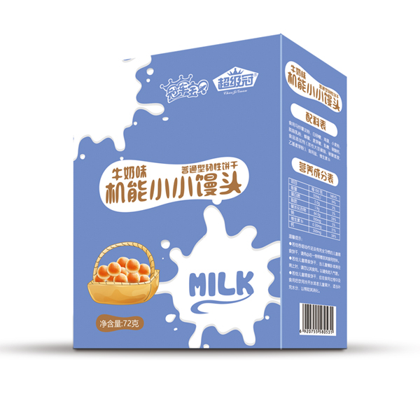 超級冠牛奶味機(jī)能小小饅頭