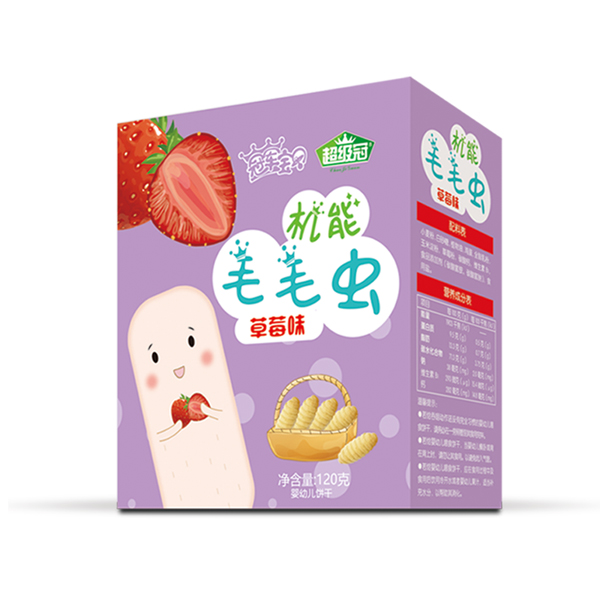 超級冠機(jī)能毛毛蟲(草莓味)
