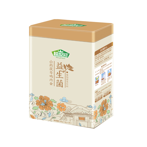超級(jí)冠益生菌山藥茯苓雞內(nèi)金植物固體飲料