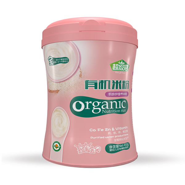 超級冠鈣鐵鋅有機營養(yǎng)米粉