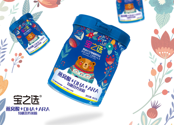 寶之選燕窩酸+DHA+ARA特膳營養(yǎng)米粉