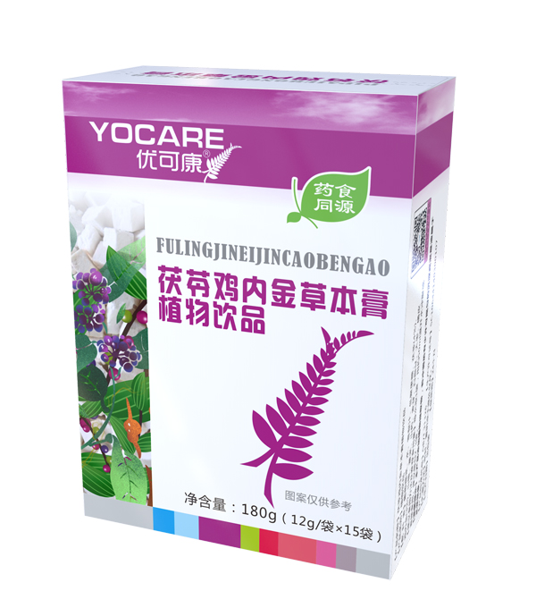 優(yōu)可康茯苓雞內(nèi)金草本膏植物飲品