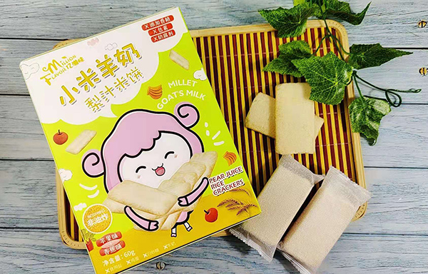億滋味小米羊奶梨汁米餅 蘋(píng)果味+香蕉味
