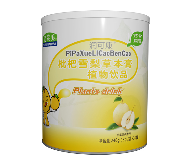 優(yōu)萊美潤可康枇杷雪梨草本膏