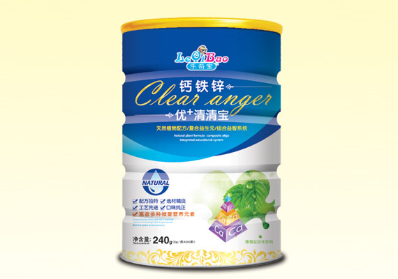 樂(lè)奇寶優(yōu)+清清寶240g 鈣鐵鋅