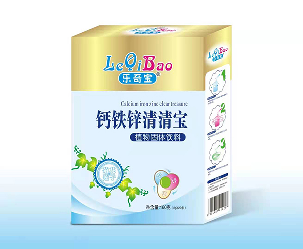 樂(lè)奇寶清清寶盒裝160g 鈣鐵鋅