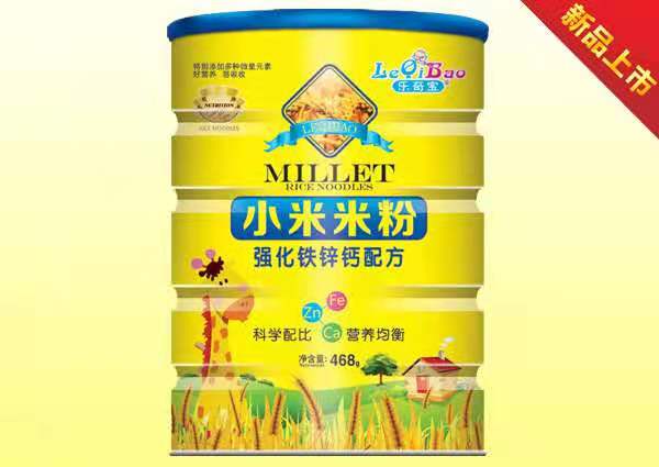 樂奇寶小米米粉 強化鐵鋅鈣配方