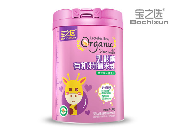 寶之選乳酸菌有機特膳米乳 益生菌+益生元