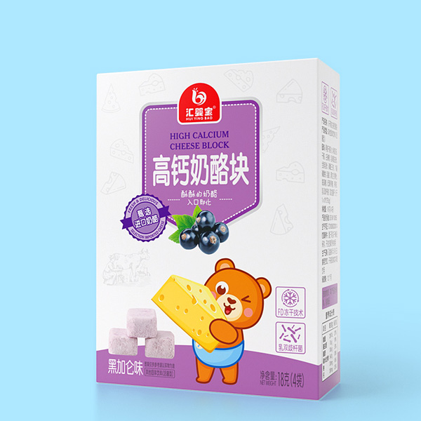 匯嬰寶高鈣奶酪塊-黑加侖味