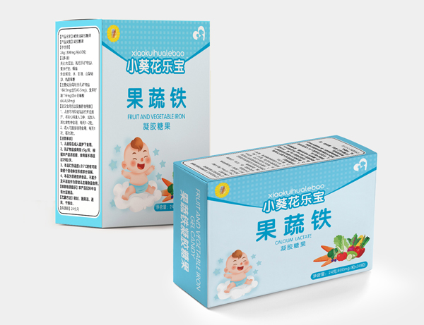 小葵花樂寶果蔬鐵凝膠糖果