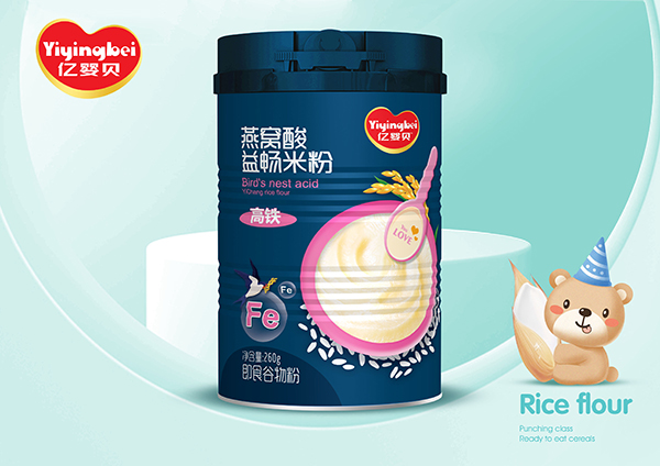 億嬰貝燕窩酸益暢米粉 高鐵
