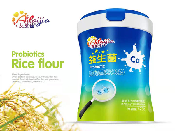 艾萊佳益生菌高鈣營養(yǎng)米粉