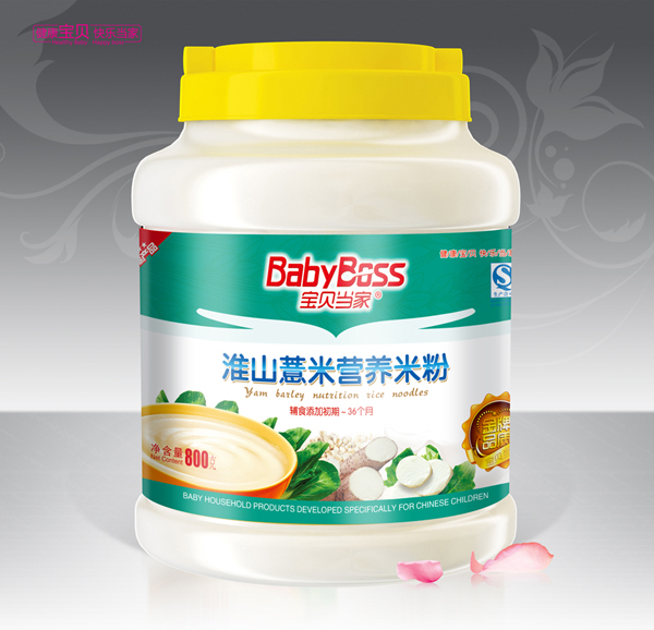 寶貝當家淮山薏米營養(yǎng)米粉 800g桶裝