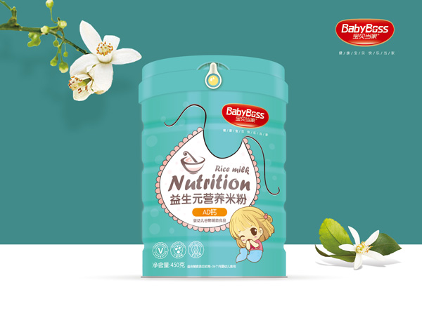 寶貝當(dāng)家AD鈣益生元營養(yǎng)米粉 聽裝