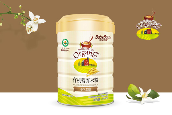 寶貝當(dāng)家小米淮山有機營養(yǎng)米粉 聽裝.