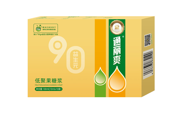 通麗爽低聚果糖漿 橫版