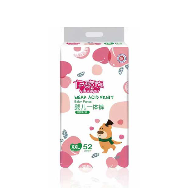 伊酷熊弱酸果C褲-嬰兒一體褲XXL52