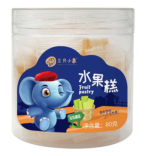 多可三只小象水果糕 獼猴桃味.jpg 多可三只小象水果糕 獼猴桃味.jpg