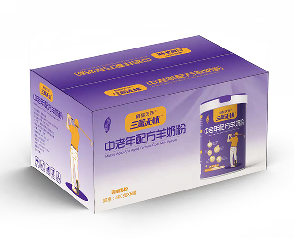 三篙無(wú)憂中老年配方羊奶粉 箱裝