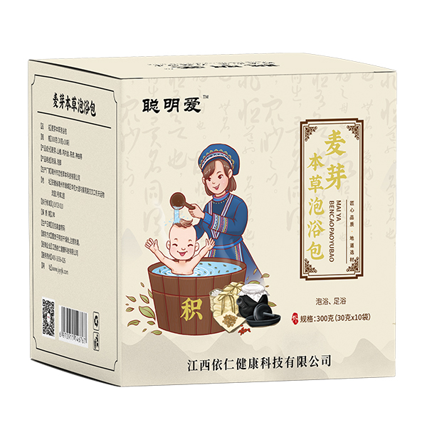 聰明愛本草泡浴包-麥芽(積)