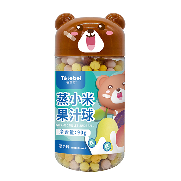 童樂(lè)貝蒸小米果汁球-混合味