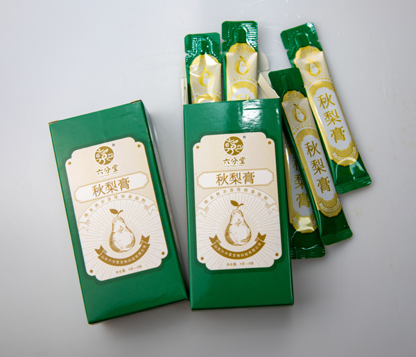 六分堂秋梨膏盒裝