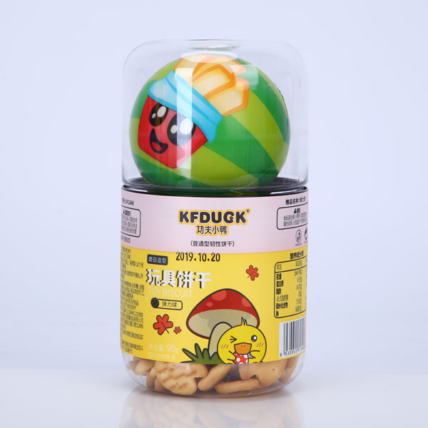 功夫小鴨玩具餅干-蘑菇造型.jpg