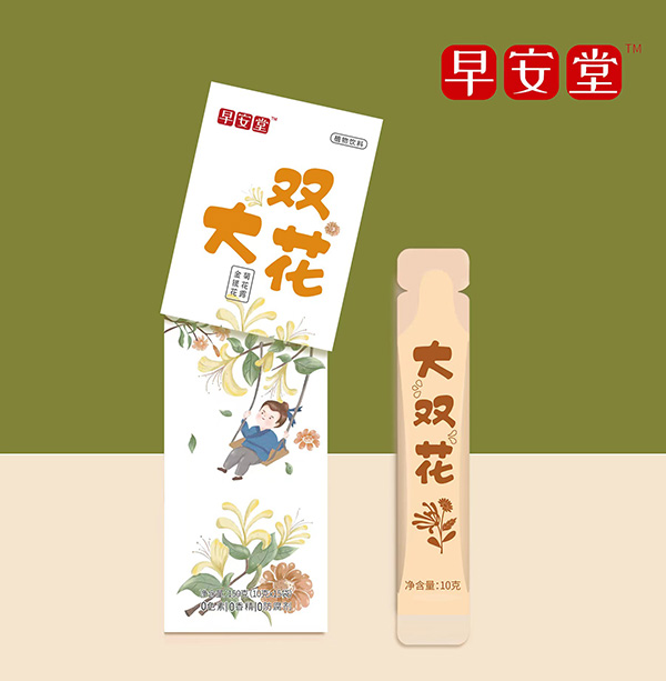 早安堂大雙花金銀花菊花露150克