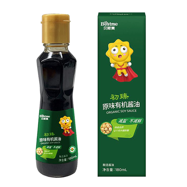 貝斯美初臻原味有機醬油