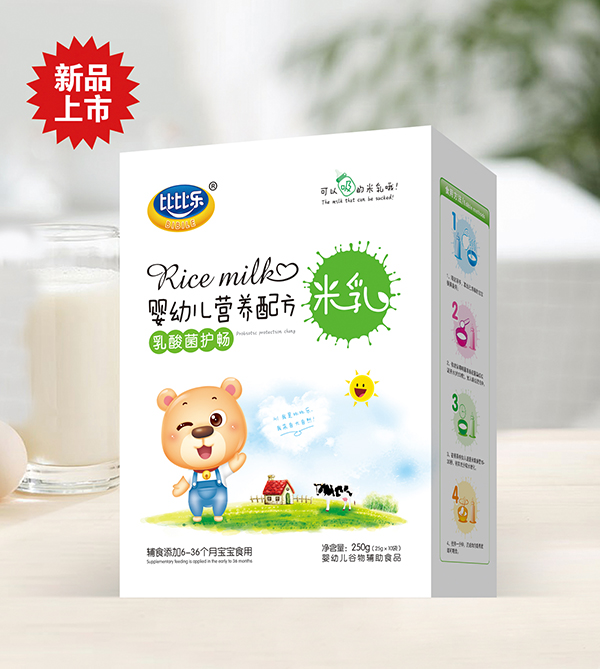比比樂乳酸菌護(hù)暢營(yíng)養(yǎng)配方米乳 盒裝