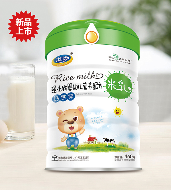 比比樂鈣鐵鋅營(yíng)養(yǎng)配方米乳 聽裝