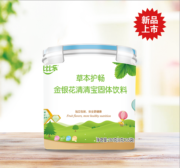 比比樂(lè)草本護(hù)暢金銀花清清寶