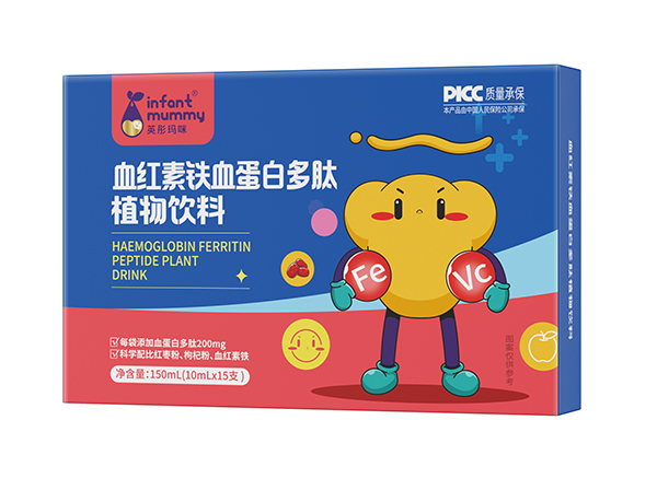 英彤瑪咪血紅素鐵血蛋白多肽植物飲料