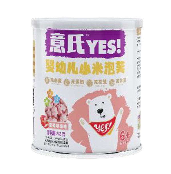 意氏嬰幼兒小米泡芙 草莓蘋(píng)果味