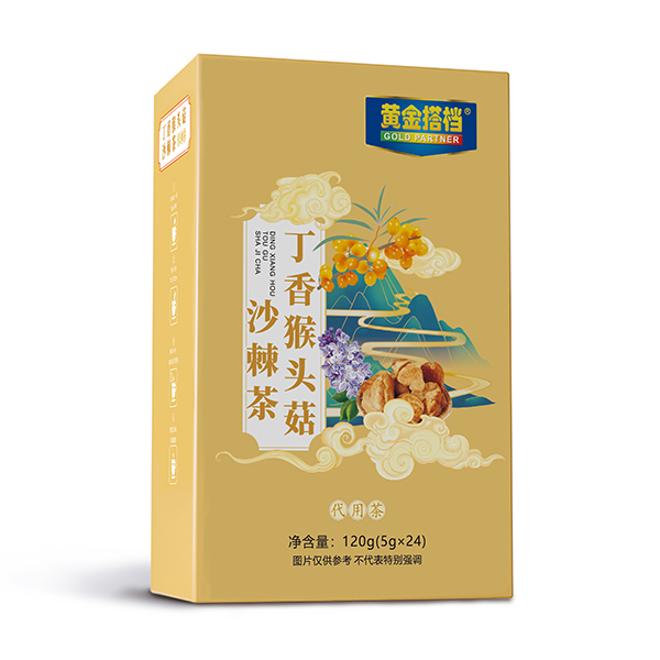 黃金搭檔丁香猴頭菇沙棘代用茶