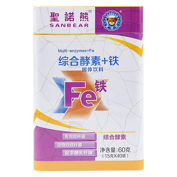 圣諾熊綜合酵素+鐵固體飲料
