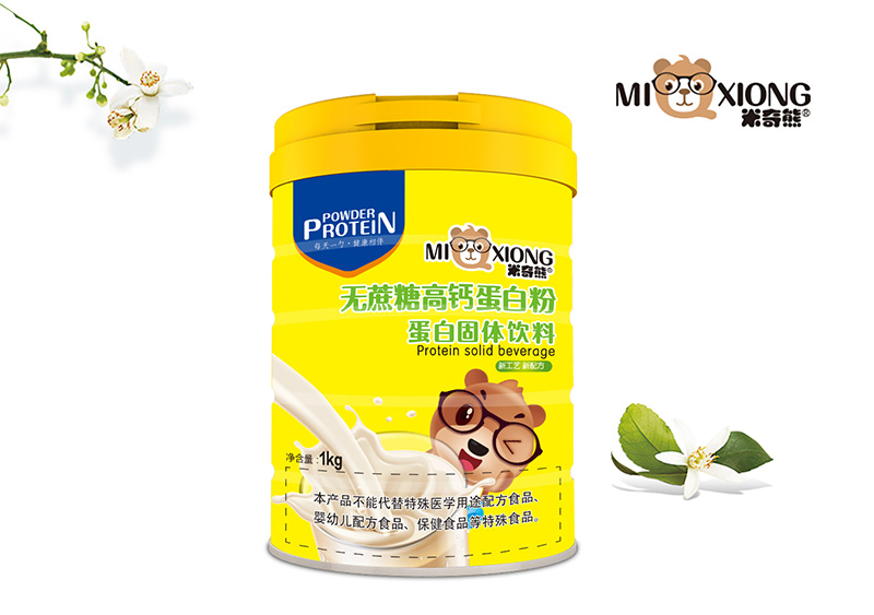 米奇熊無蔗糖高鈣蛋白粉