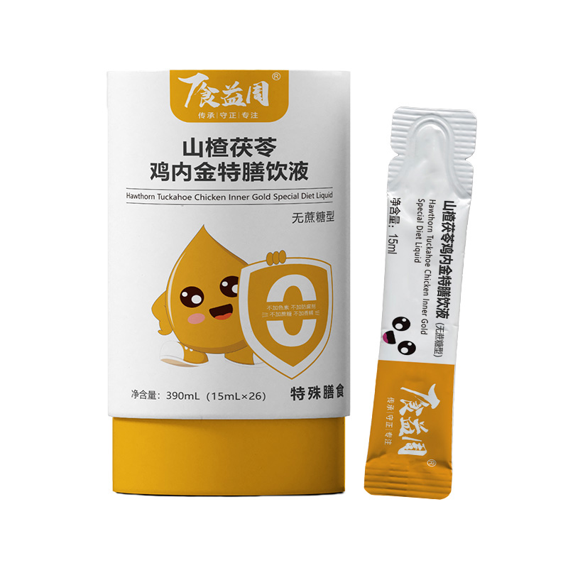 食益周山楂茯苓雞內金特膳飲液