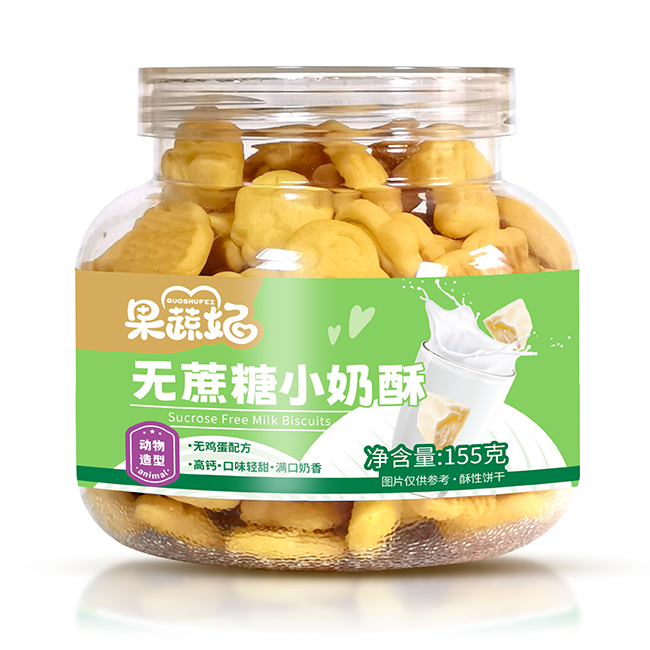 果蔬妃無(wú)蔗糖小奶酥 動(dòng)物造型