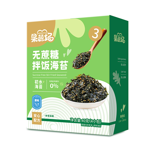 果蔬妃無(wú)蔗糖拌飯海苔 原味