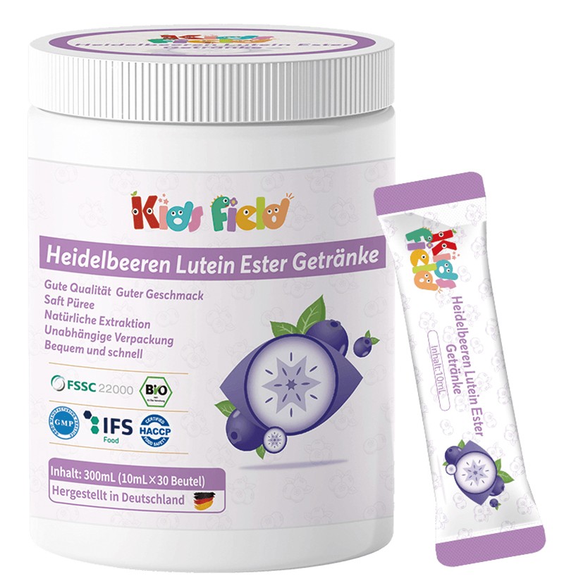 貝菲德藍莓葉黃素酯合飲品