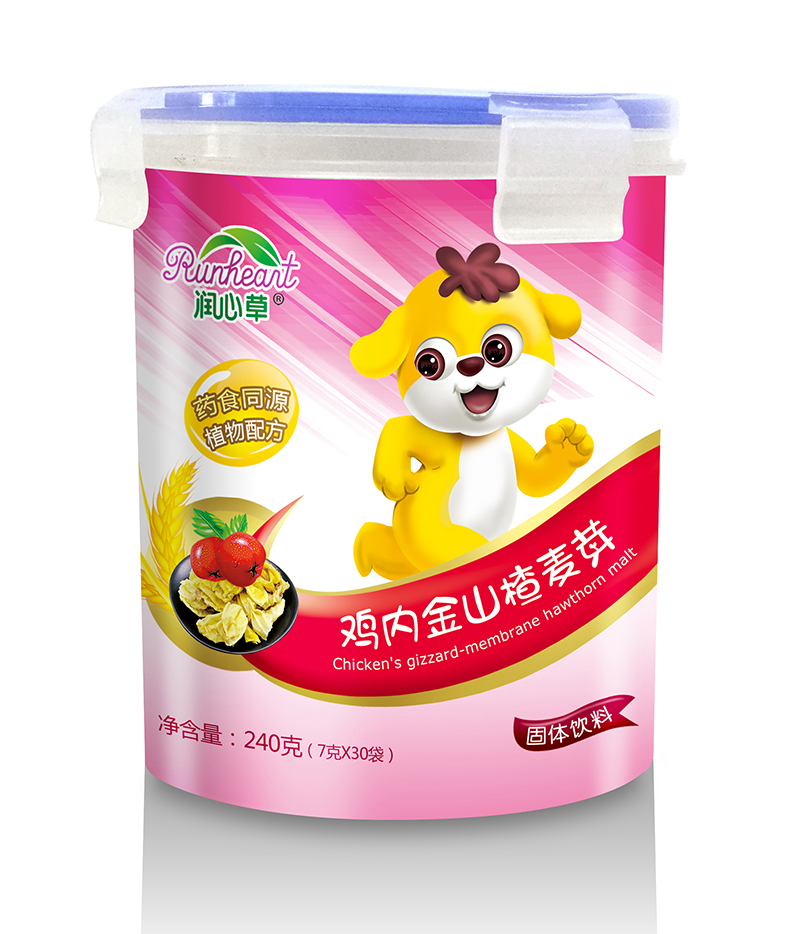 潤心草雞內(nèi)金山楂麥芽固體飲料240克.jpg 潤心草雞內(nèi)金山楂麥芽固體飲料240克.jpg