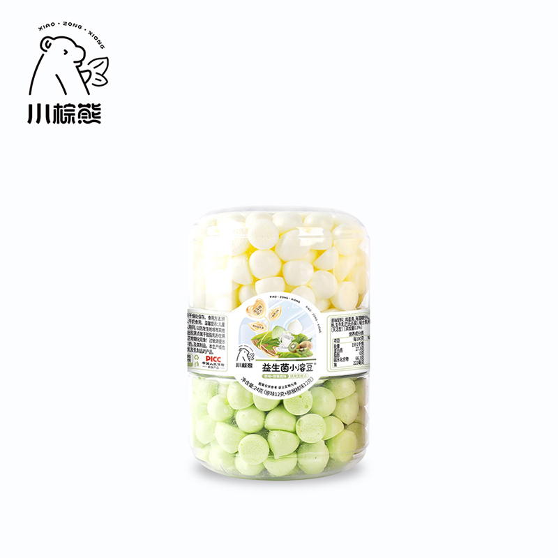 小棕熊益生菌小溶豆 原味+獼猴桃味
