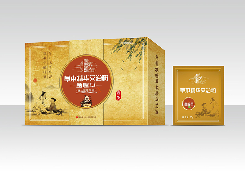 民間郎中草本精華艾浴粉-魚腥草