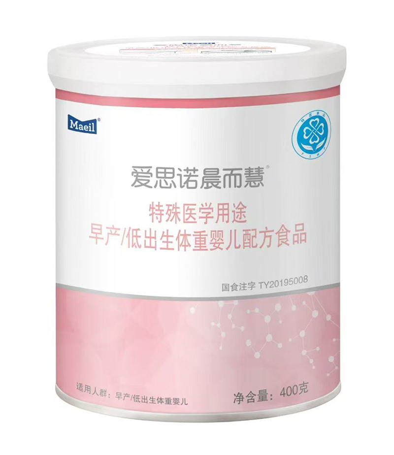 每日愛思諾晨而慧特殊醫(yī)學(xué)用途早產(chǎn)低出生體重嬰兒配方食品