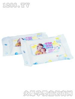 愛得利便攜裝嬰兒潔體濕巾